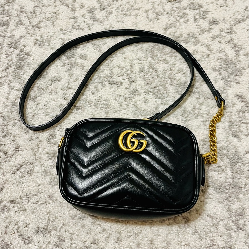 Gucci GG Marmont matelassé mini bag